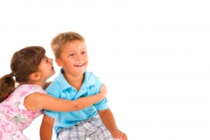 niños dientes perfectos