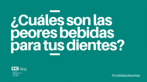 peores bebidas para dientes