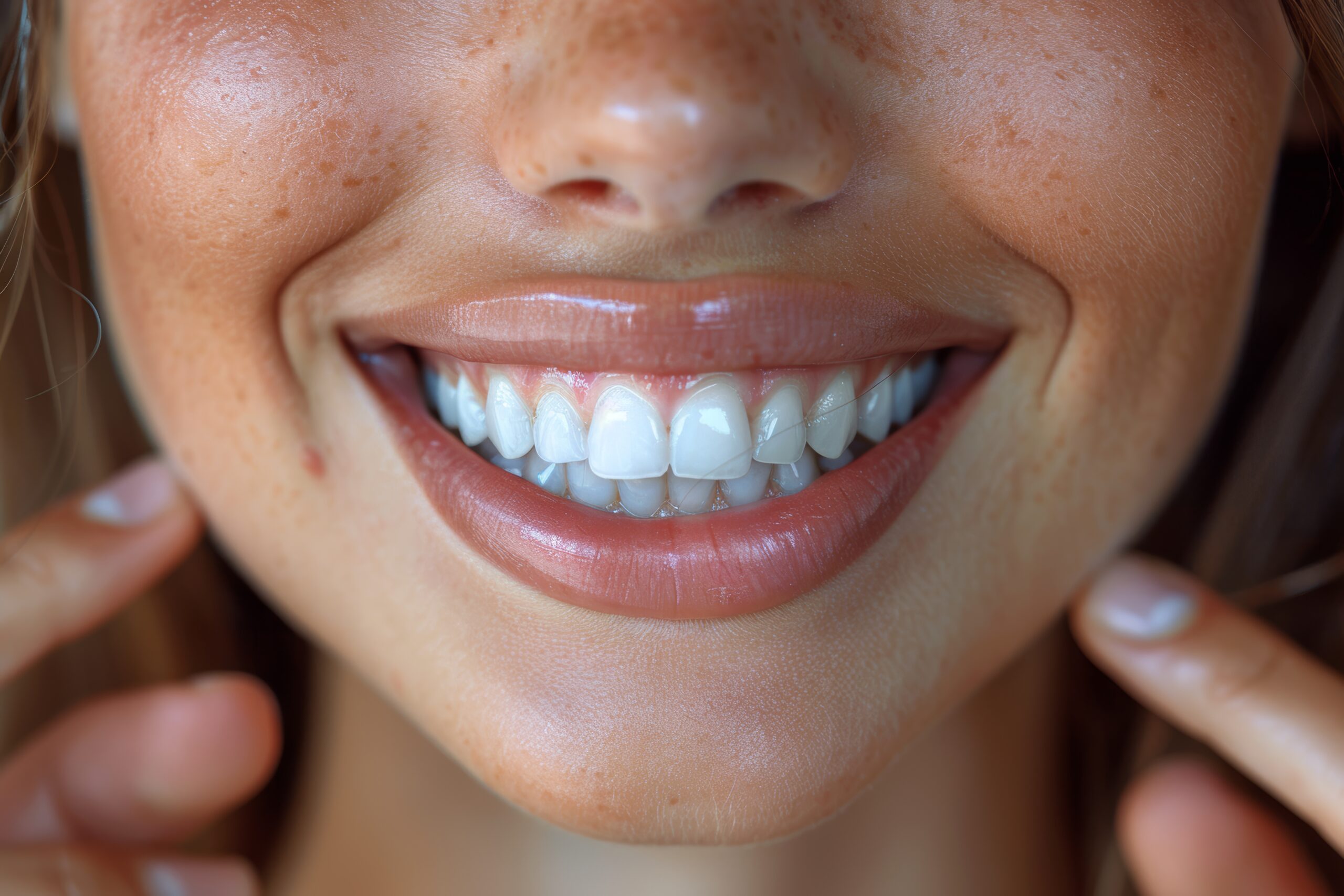 manchas blancas en los dientes